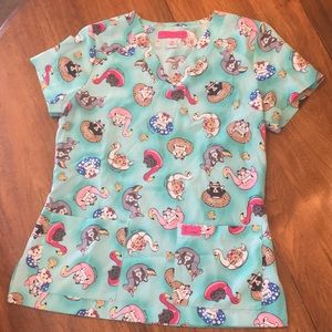 Women’s Betsey Johnson Scrub Top